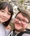 My wife and I in Japan